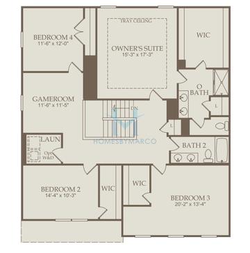 Mitchell model in Briar Creek, Atlanta, GA, built by Pulte Homes
