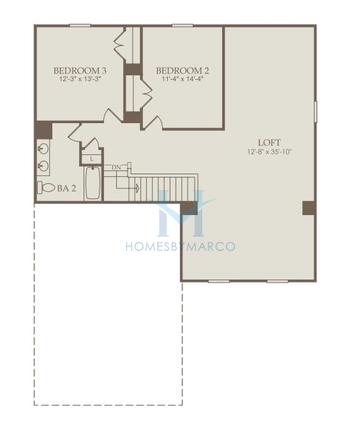 Hartwell model in Hawthorne Ridge, McDonough, GA, built by Pulte Homes