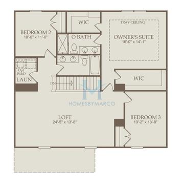 Aspire model in Hawthorne Ridge, McDonough, GA, built by Pulte Homes