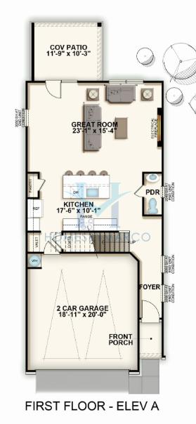 Photos of the Aspen model in the Enclave At Park Haven subdivision in Flowery Branch, GA