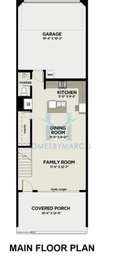 Photos of the Seacrest model in the The Villages at Towne Lake subdivision in Woodstock, GA
