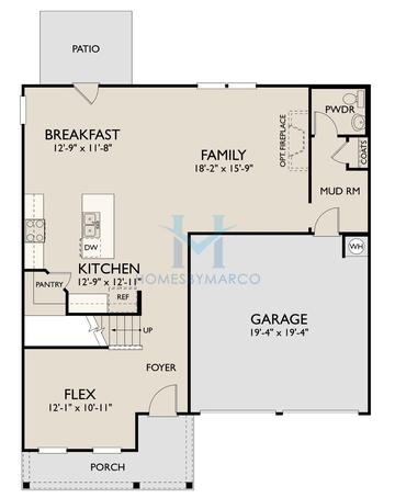 Astrid model in Alder Park, Conyers, GA, built by Ashton Woods Homes