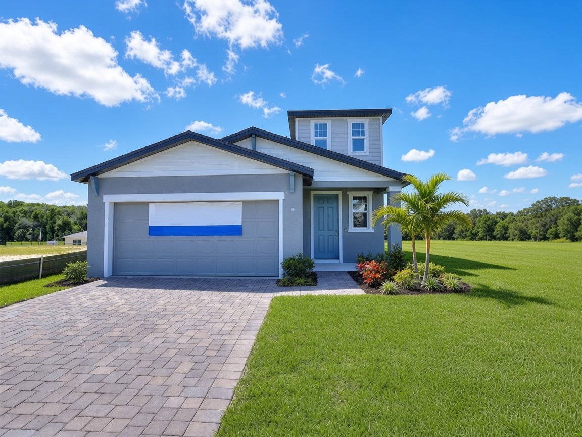 Yellowstone model in Tuscan Meadows, Davenport, FL, built by Meritage Homes
