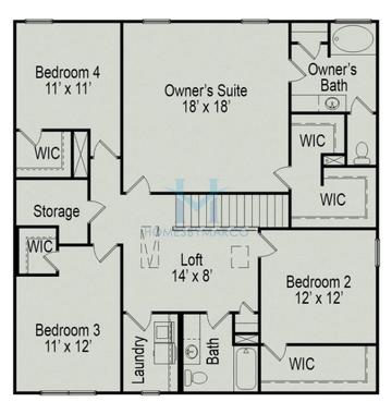Ellijay model in Jackson Farm, Cartersville, GA, built by Smith Douglas Homes