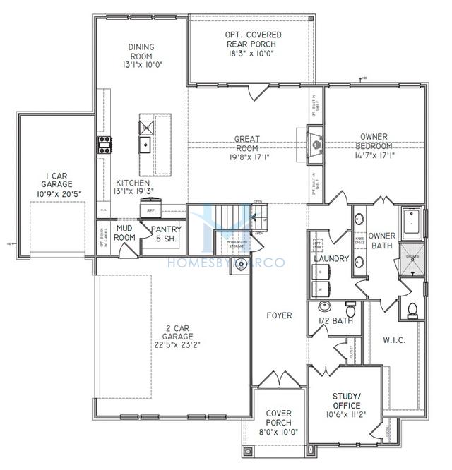 Photos of the Scarlett model in the Rhett Run subdivision in Cumming, GA