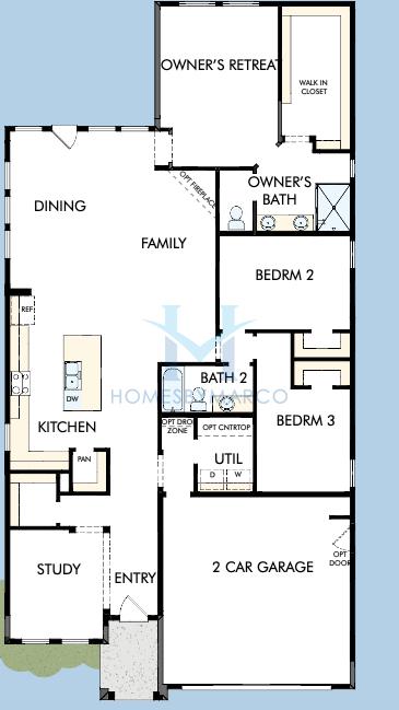 Photos of the The Cartwright II model in the Crescent Pointe at Great Sky subdivision in Canton, GA