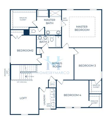 Photos of the Carlisle model in the Epperson subdivision in Wesley Chapel, FL