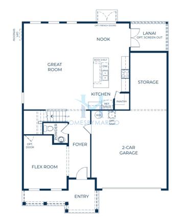 Carlisle model in Epperson, Wesley Chapel, FL, built by Maronda Homes