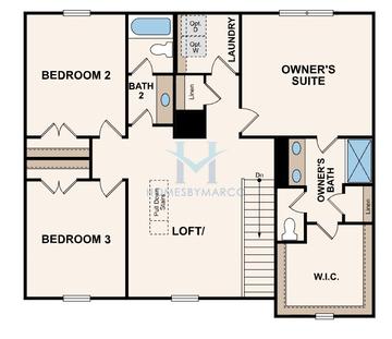 Harding model in Oak Grove Glen, Snellville, GA, built by Century Communities
