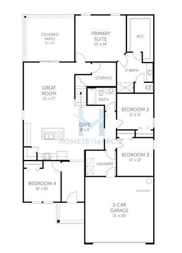 Photos of the Emory II model in the Wilford Preserve subdivision in Orange Park, FL