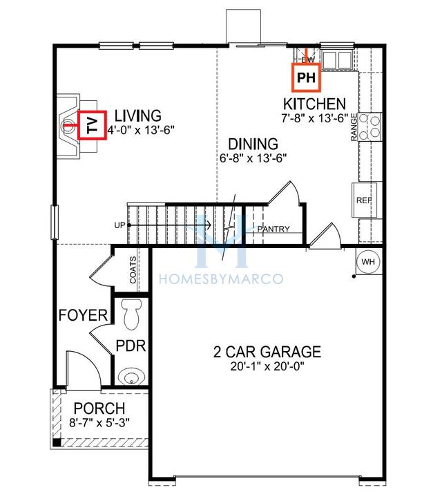 Taylor model in The Enclave at Sugar Creek, Charlotte, NC, built by D.R. Horton