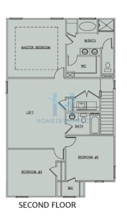 Peterson model in The Ridge at Mill Creek, Hoschton, GA, built by EMC Homes