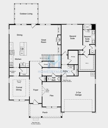 Photos of the Easton model in the Reserve at Hickory Walk subdivision in Kennesaw, GA