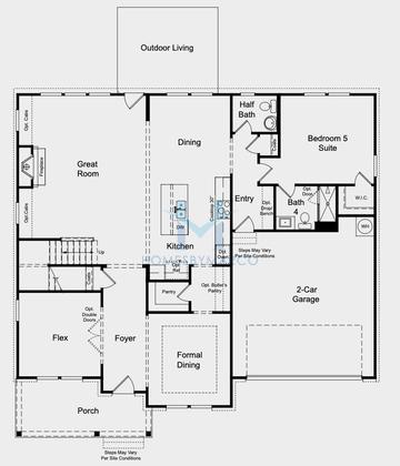 Photos of the Kenwood model in the Reserve at Hickory Walk subdivision in Kennesaw, GA