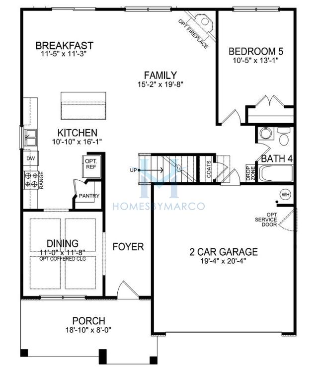 Photos of the London model in the The Farm at Ingleside subdivision in Iron Station, NC