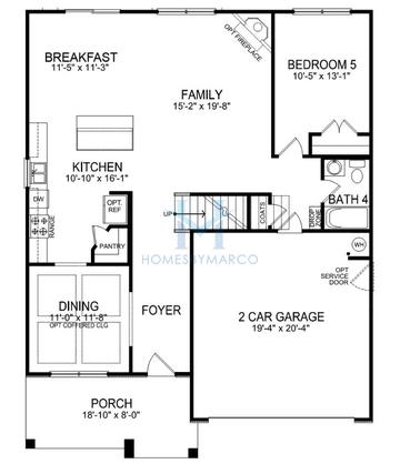 Photos of the London model in the Heritage Ridge subdivision in Concord, NC