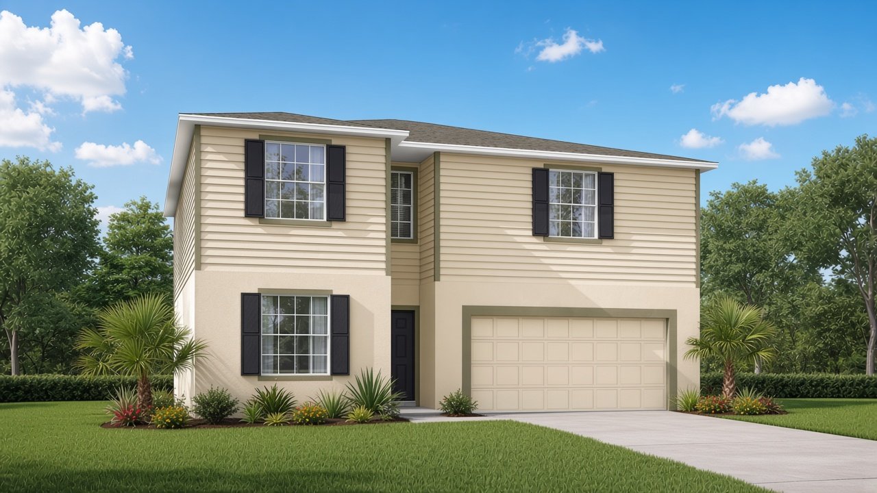 Sycamore model in Jackson Landing, Winter Haven, FL, built by Maronda Homes