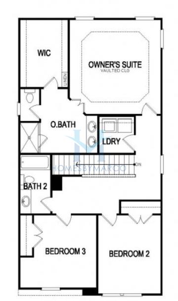 Photos of the Edmund model in the Sandtown Falls subdivision in Atlanta, GA