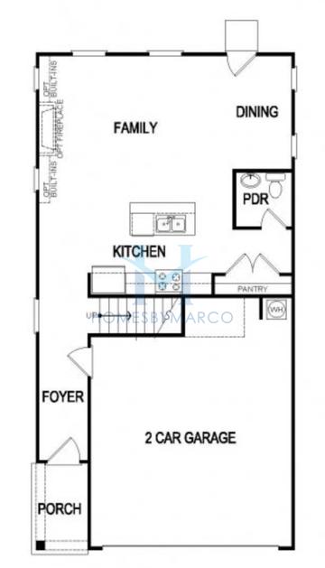 Edmund model in Sandtown Falls, Atlanta, GA, built by Rockhaven Homes