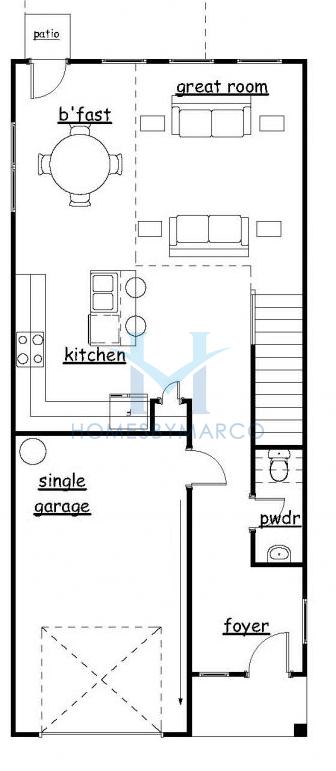 Photos of the Astin model in the Cambridge at Towne Center subdivision in Hoschton, GA