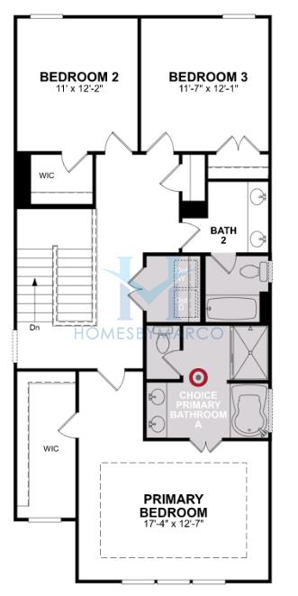 Athena model in Cedar Township, Kennesaw, GA, built by Beazer Homes