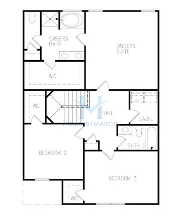Photos of the Alexis model in the Chapel Hill subdivision in Newnan, GA