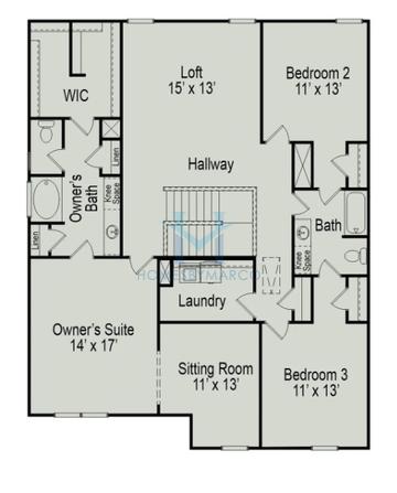 James model in Allen Manor, Hoschton, GA, built by Smith Douglas Homes