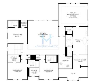 Parkstone model in Grand Reserve, Roswell, GA, built by Toll Brothers