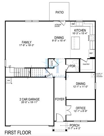 Photos of the Hanover model in the Glen at Kensington subdivision in Lithia Springs, GA