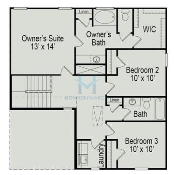 Lawson model in Parkwest, Albemarle, NC, built by Smith Douglas Homes