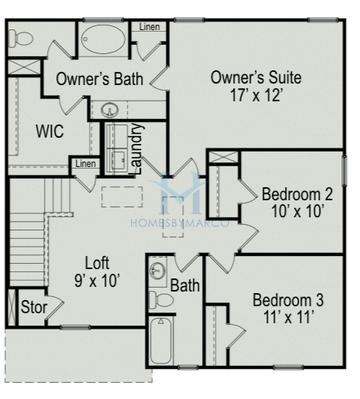 Benson II model in Laurel Ridge, Rock Spring, GA, built by Smith Douglas Homes