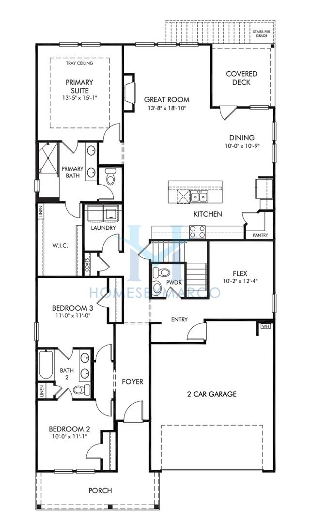 Photos of the Gibson Basement model in the Parkside at Grayson subdivision in Grayson, GA
