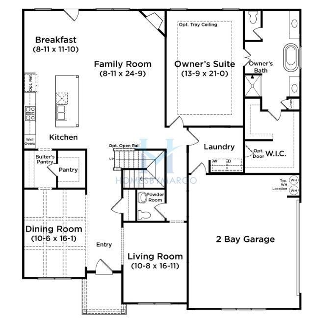 Photos of the Rainier model in the Kingston subdivision in Locust Grove, GA
