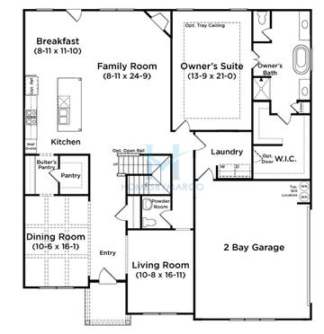 Photos of the Rainier model in the Kingston subdivision in Locust Grove, GA