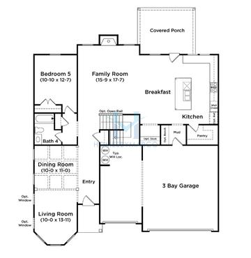 Isabella V model in Riverbend Overlook, Fayetteville, GA, built by DRB Homes