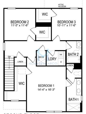 Darwin model in Bristol Terrace, Statesville, NC, built by D.R. Horton