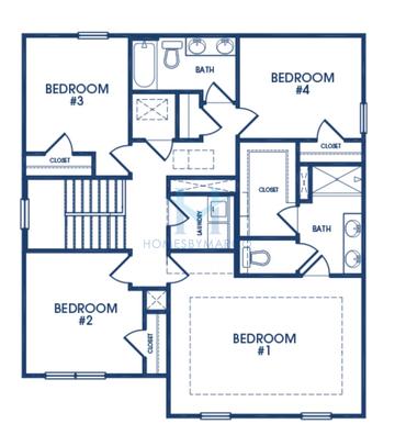 Photos of the Belhaven model in the Northberry subdivision in Rome, GA