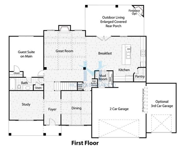 Photos of the Cypress II model in the The Reserve At Lanier subdivision in Buford, GA