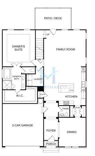 Photos of the Madilyn model in the Millcroft subdivision in Buford, GA
