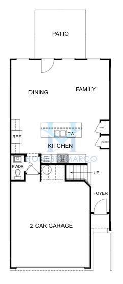 Photos of the Brittany model in the Millcroft subdivision in Buford, GA