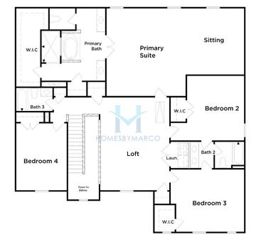 McKinley II model in Trinity Park, McDonough, GA, built by DRB Homes