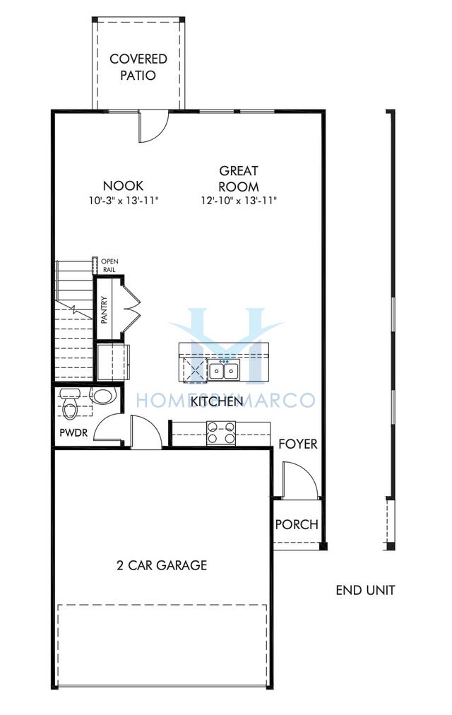 Photos of the Jade model in the Sweetwater Green subdivision in Lawrenceville, GA