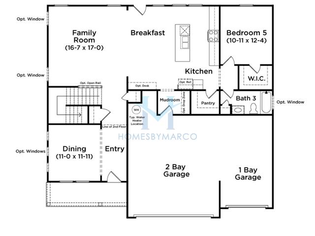 Photos of the Abigail II model in the Berkeley Lakes subdivision in Locust Grove, GA
