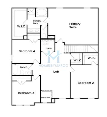 Horizon model in Westminster, Covington, GA, built by DRB Homes