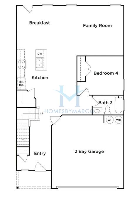 Photos of the Zoey II model in the Towne Center subdivision in Hampton, GA