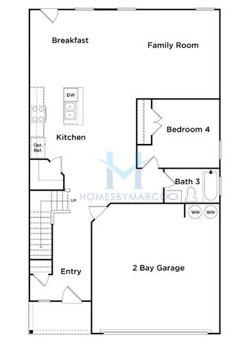 Photos of the Zoey II model in the Berkeley Lakes subdivision in Locust Grove, GA