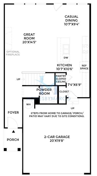 Photos of the Bagwell model in the The Towns at Westshore subdivision in Cumming, GA