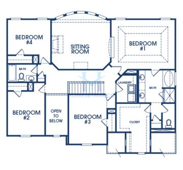 Photos of the Savannah model in the Water Oak Estates subdivision in Lawrenceville, GA