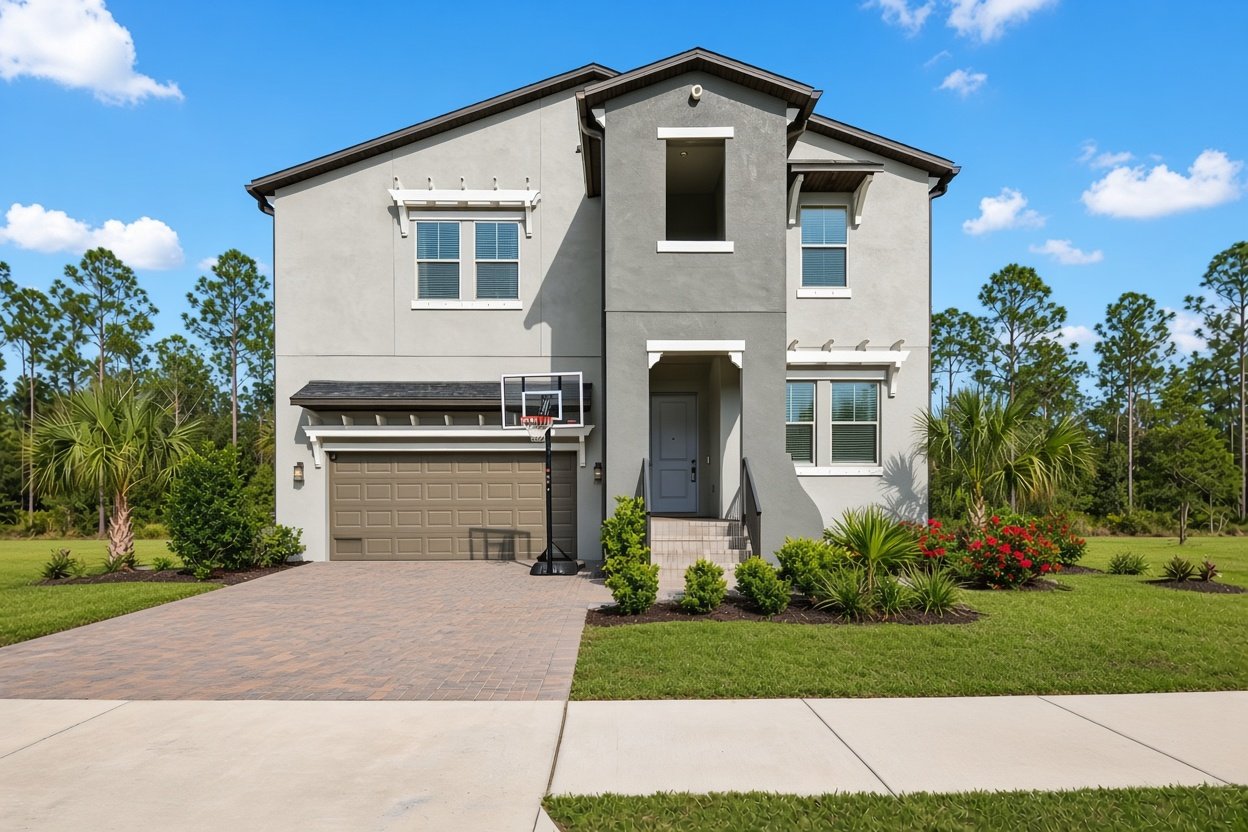 Ohio model in Gandy Gardens, Tampa, FL, built by Lennar