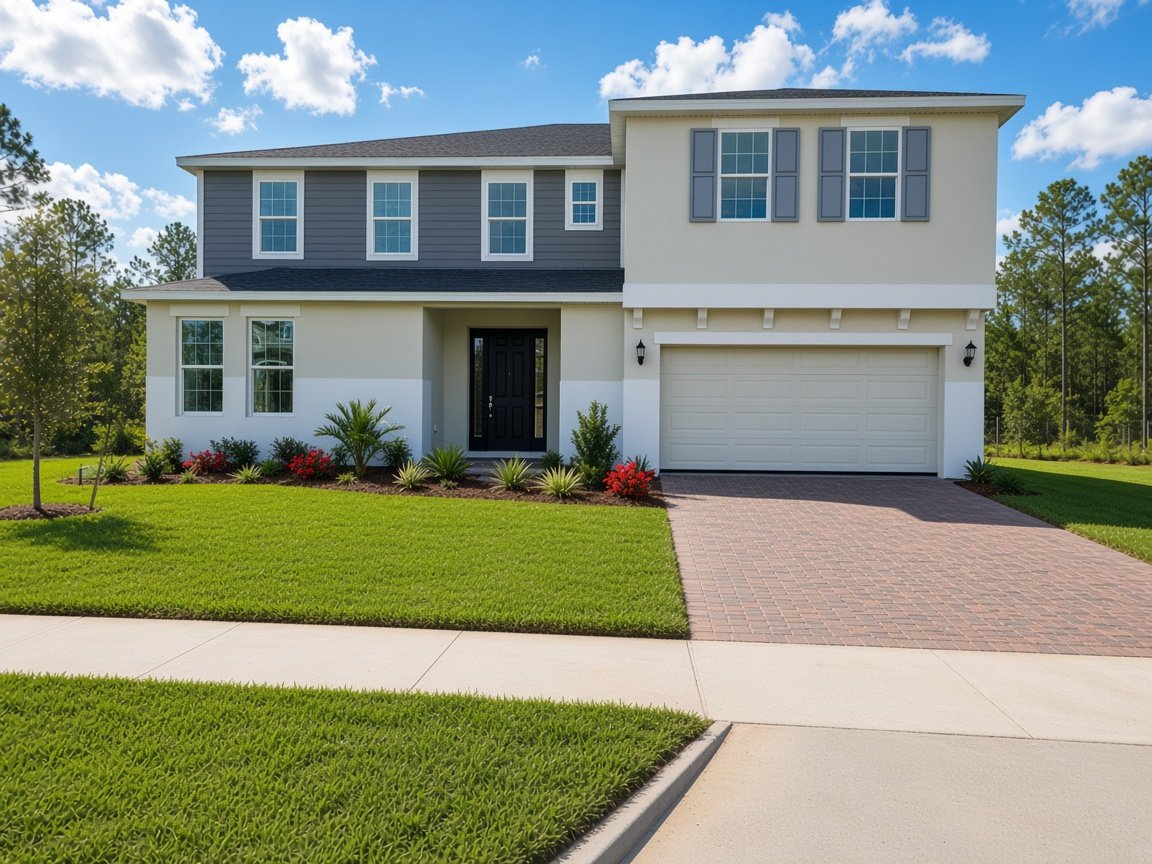 Osceola Executive model in Ridgeview, Clermont, FL, built by Landsea Homes